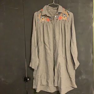 Warm Winter Cover Up / Dress — Long Sleeved Tunic 🌚